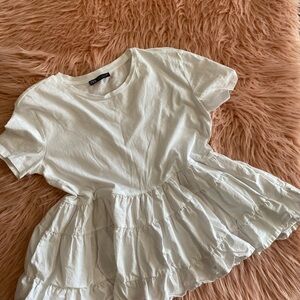 Zara White blouse